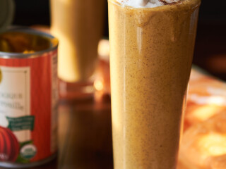 Creamy Pumpkin Pie Smoothie for Two
