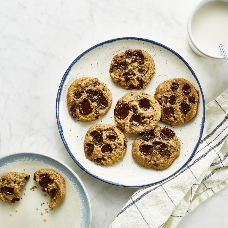 Grain-free, Nut-free Chocolate Chunk Cookies