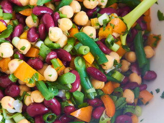 Speedy Three-Bean Salad