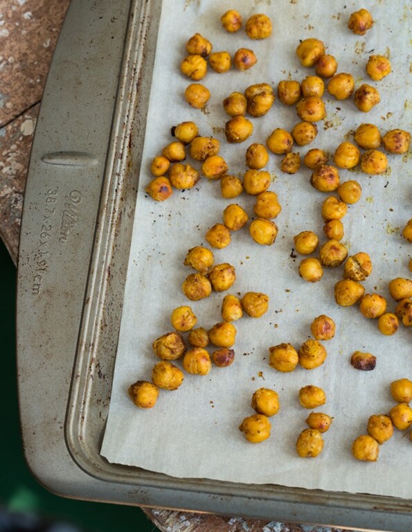 Roasted Spiced Chickpeas