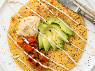 Jumbo Chickpea Pancake