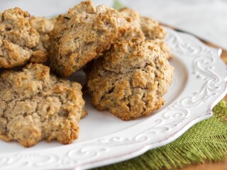 Herb and Cheese Drop Biscuits