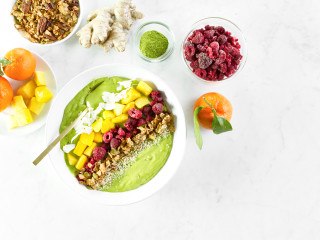 New Year Glow Smoothie Bowl