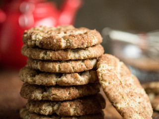 Snickerdoodles (vegan + gluten-free)
